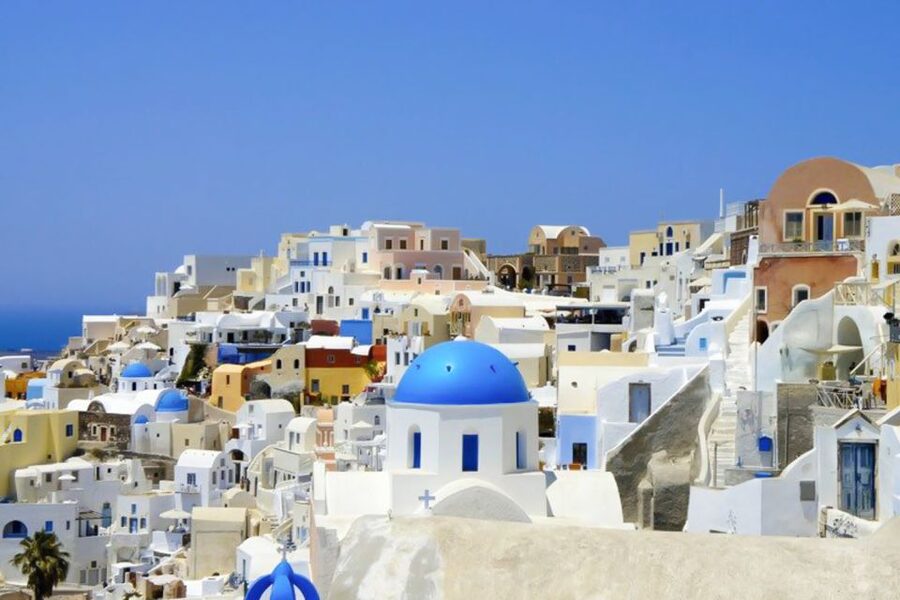 Santorini Island Bus Tour and Caldera Sunset Cruise - Key points at a glance