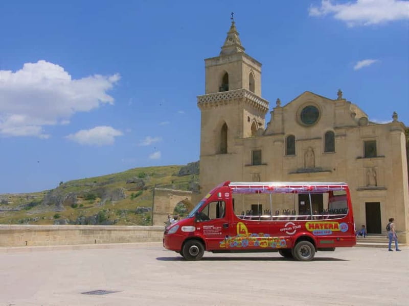 Sassi of Matera: Eco-Bus Open Top Tour - Along Via Madonna delle Virtù