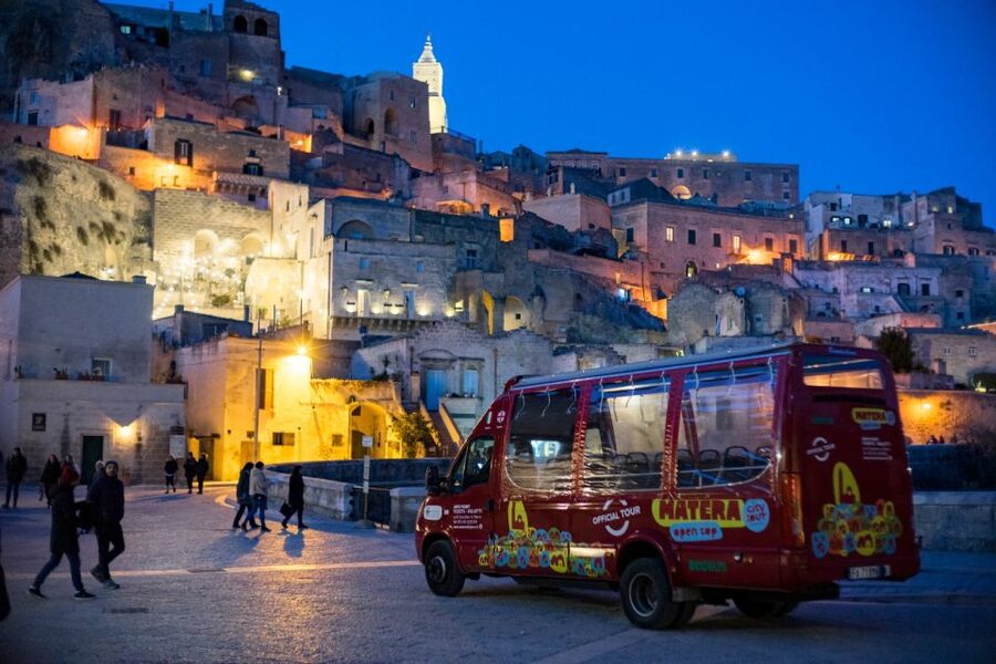 Sassi of Matera: Eco-Bus Open Top Tour - Inside the furnished cave dwelling