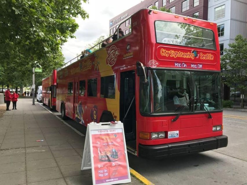 Seattle: Hop-on Hop-off Bus Tour and Sky View Observatory - Seattle Central Library, Convention Centre, and downtown stops