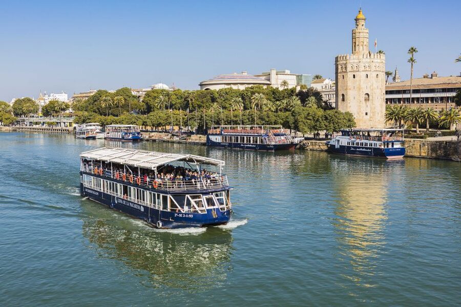 Seville: Panoramic Cruise, Hop-On-Hop-Off Bus & Walking Tour - The bus route: use it for orientation, not every stop