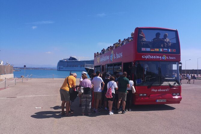 Shore Excursion: Katakolo Sightseeing hop on hop off bus tour - Pyrgos central square: a short town visit