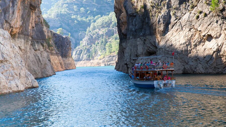 Side: Green Canyon Boat Trip & Bus Safari with Lunch - Manavgat Waterfall and the river stop