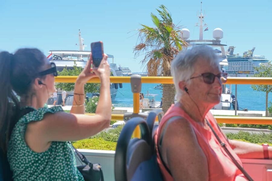 Split: Hop-On Hop-Off Sightseeing Red Line City Tour - Marjan Hill and the western side of Split