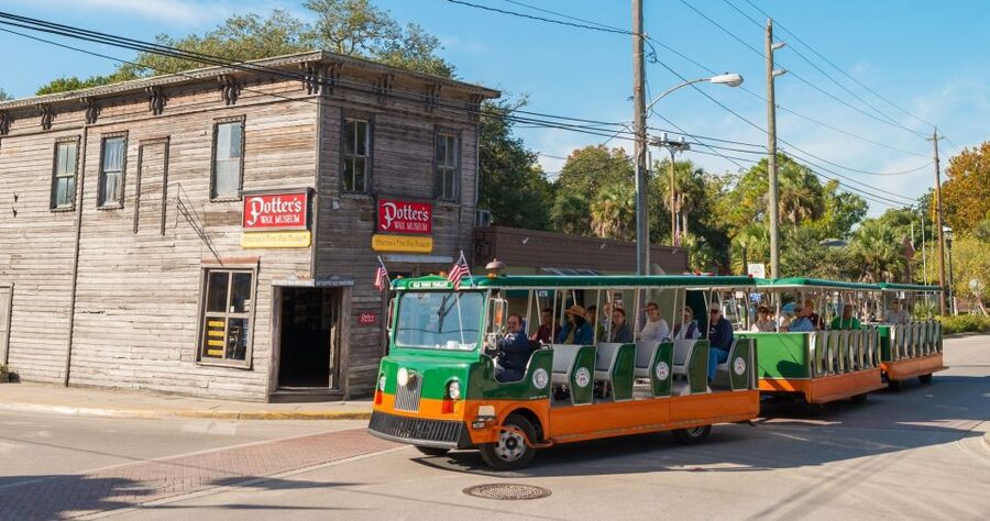 St. Augustine: Hop-on Hop-off Trolley Tour with Museum Entry - Stops 11 through 14: Distillery, wine, chocolate, and the civic center