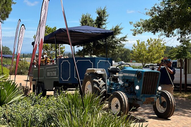 Stellenbosch Wine Tractor hop-on-hop off wine tasting tour - Stop 6: Webersburg Wine Estate