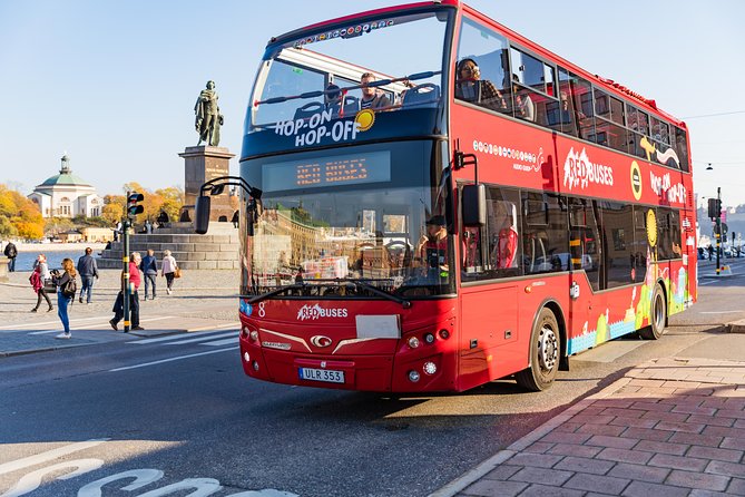 Stockholm Hop-On Hop-Off Bus & Boat Options - The boat route around Skeppsholmen and Djurgården