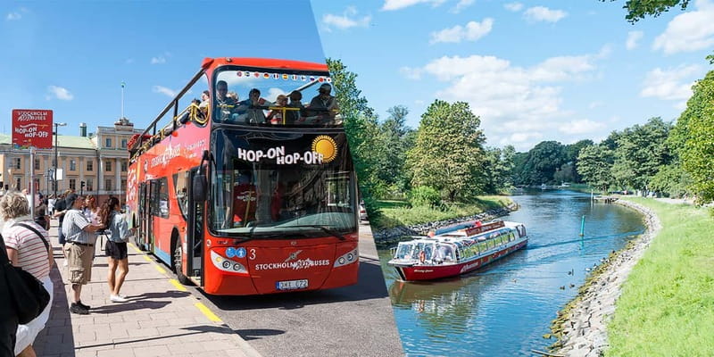 Stockholm: Hop-On Hop-Off Bus or Boat Option - Why Stockholm works so well from a bus and boat