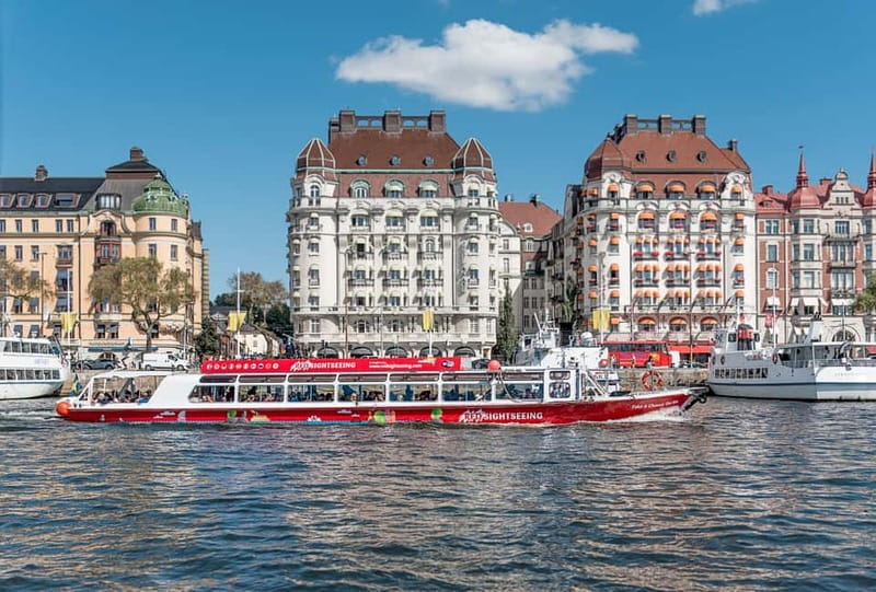 Stockholm: Hop-On Hop-Off Bus or Boat Option - Södermalm and the waterfront views