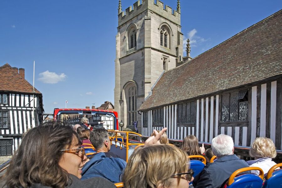 Stratford-upon-Avon:City Sightseeing Hop-On Hop-Off Bus Tour - Key points to know