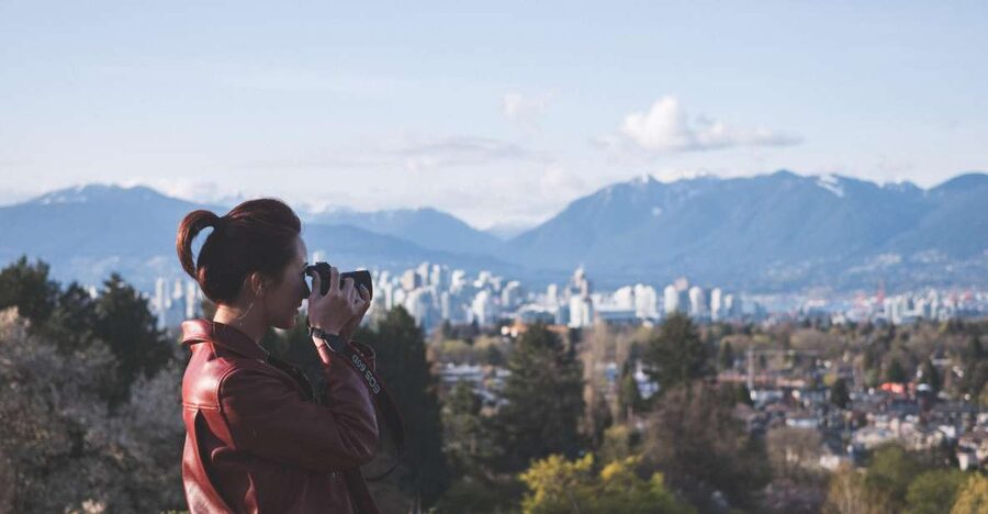 Sunset Bus Tour: Stanley Park & English Bay Photostops - English Bay and the sunset stop