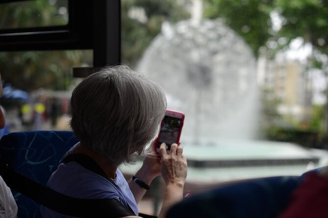 Sydney Guided Sightseeing Bus Tour - Starting at Hyde Park and entering the harbor district