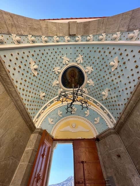 Symi: Bus Excursions To Panormitis Monastery - One hour inside Panormitis Monastery