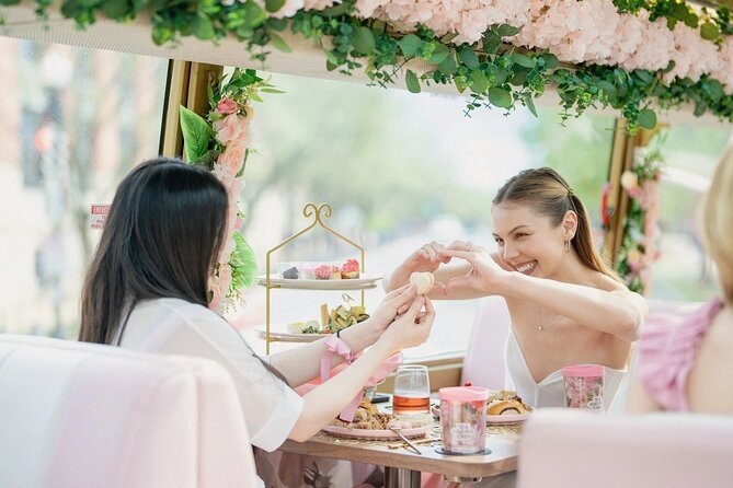 Tea Around Town Austin: Elegant Tea Bus Tour and Treats - UT Tower and the university district