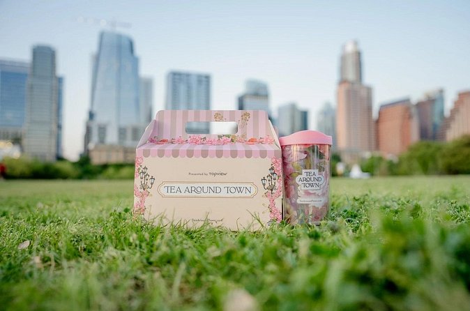 Tea Around Town Austin: Elegant Tea Bus Tour and Treats - Lady Bird Lake and the open-top view