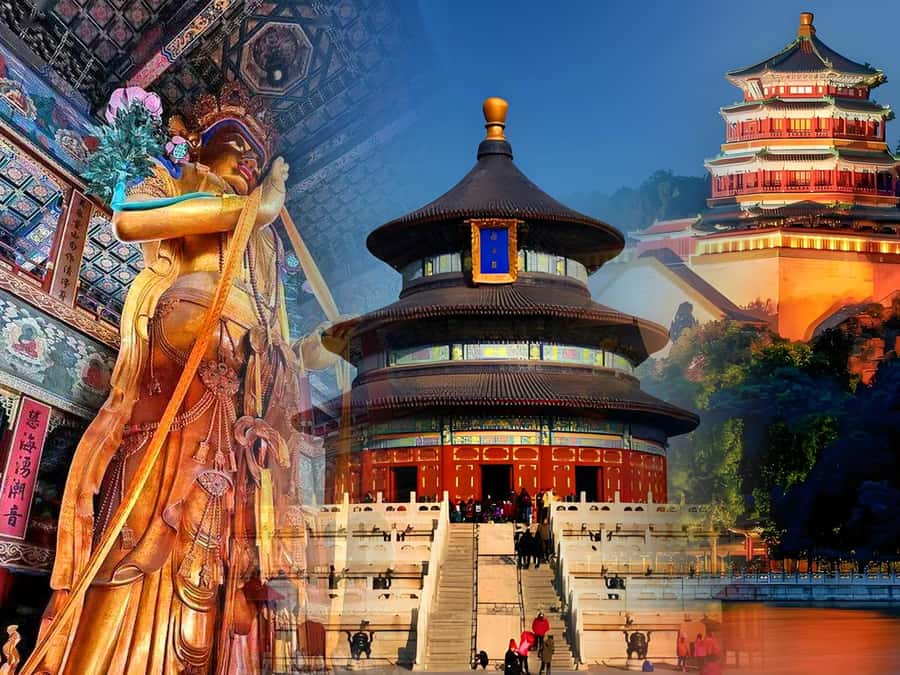 Temple Heaven, Summer Palace, Lama Temple, Hutong Bus Tour - Meeting at Tiantandongmen at 9:00am