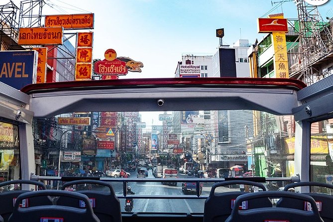 The Best Bangkok Hop-On Hop-Off Bus Tour - From Wat Traimit to the Heart of Chinatown