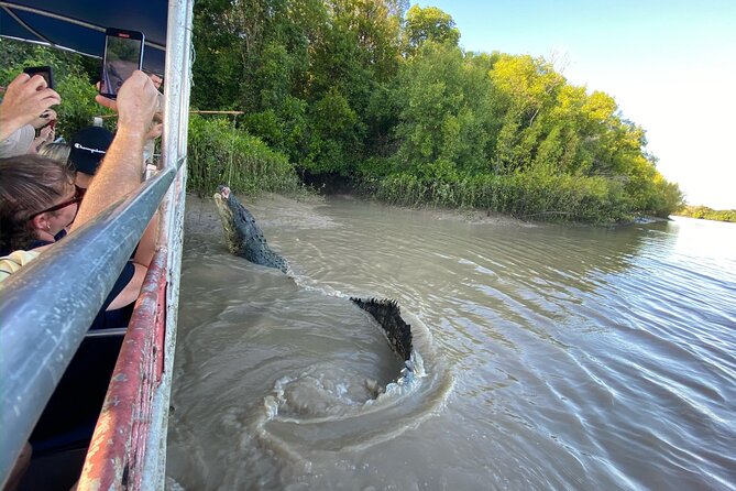 The Croc Bus to the Famous Jumping Crocodile Cruise - The guides shape the day