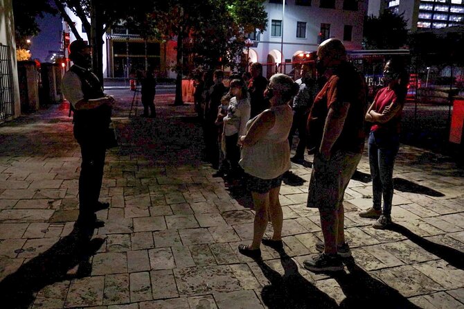 The Haunted Ghost Bus Tour in San Antonio - The Red Light District, old jail, and San Pedro Creek