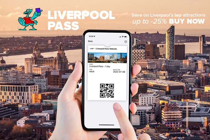 The Liverpool Pass®: All top attractions inc. Hop-On Hop-Off Bus Tour | 1-Day - Key points to know before you buy