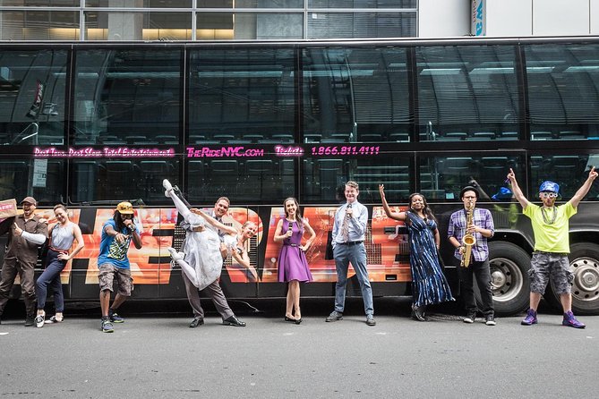 The RIDE Experience Theatrical Bus Tour - Broadway and Times Square: a fitting opening and finish