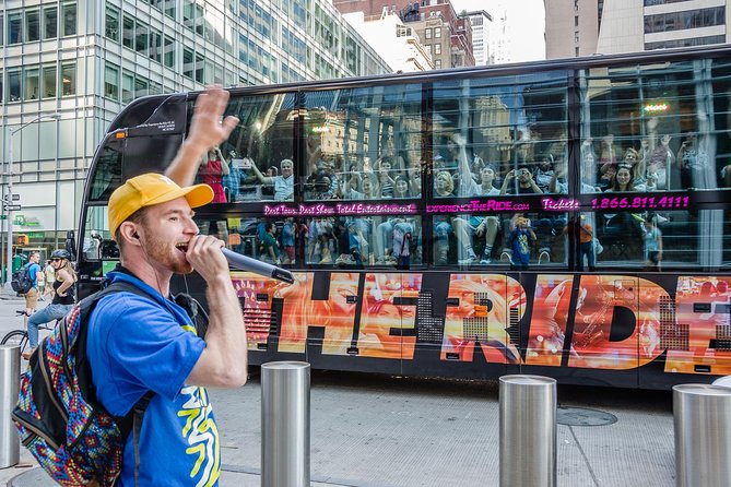 The RIDE Experience Theatrical Bus Tour - The sidewalk performers are the main event
