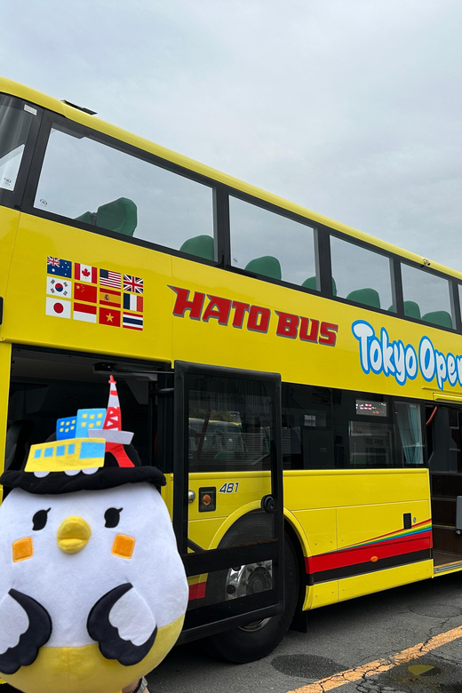 Tokyo: 60min Panoramic Open Top Bus Tour with Audio Guide - Key points to know before you book