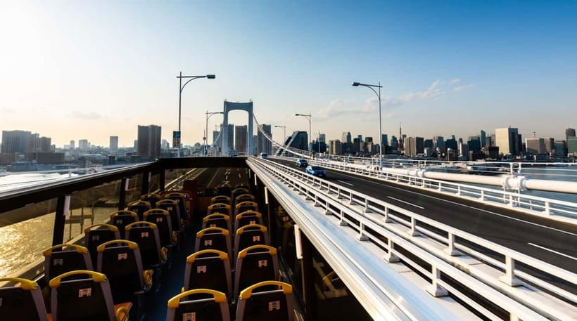 Tokyo: Open Top Panoramic Sightseeing Bus with Audio Guide - Why this bus works well on your first day
