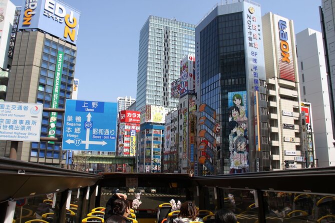 Tokyo: Open Top Sightseeing Bus with Audio Guide - Weather, seating, and what to bring