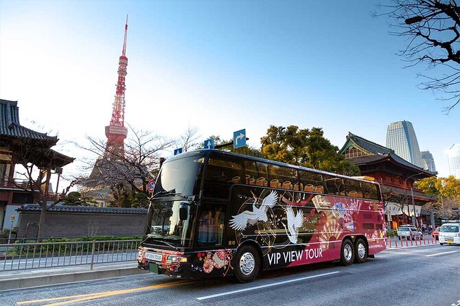 Tokyo: Open Top Sightseeing Bus with Audio Guide - Choosing the City Course for central Tokyo