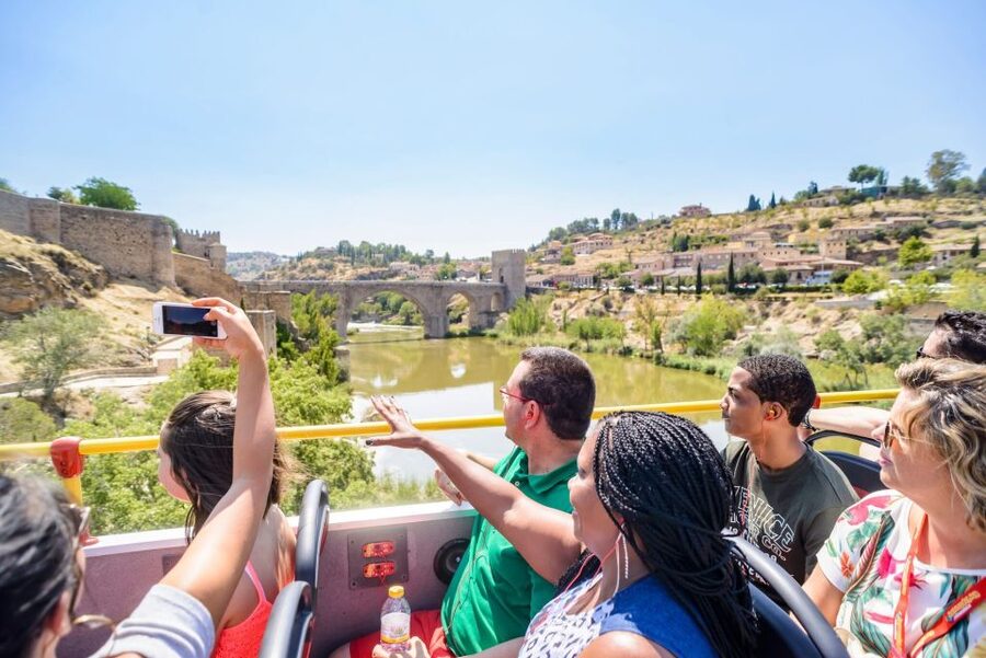 Toledo: City Sightseeing Hop-On Hop-Off Bus Tour & Extras - Three cultures in one compact city