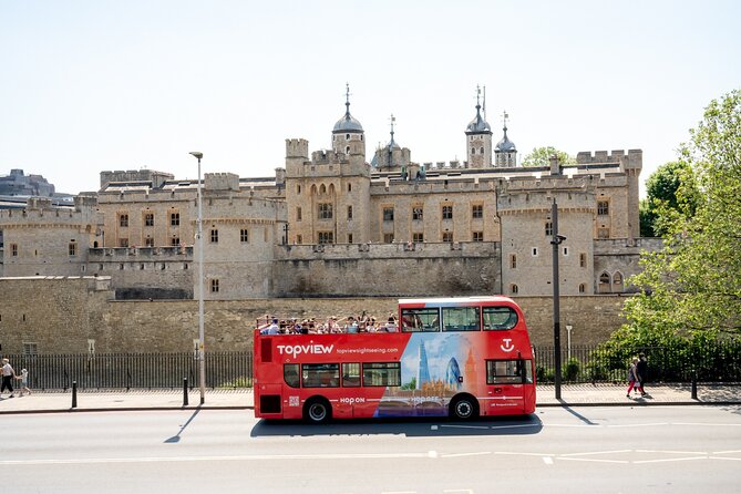 TopView® 24 Hr Hop on Hop off Bus Tour with River Cruise & Walks - The Thames cruise between the two Millennium piers