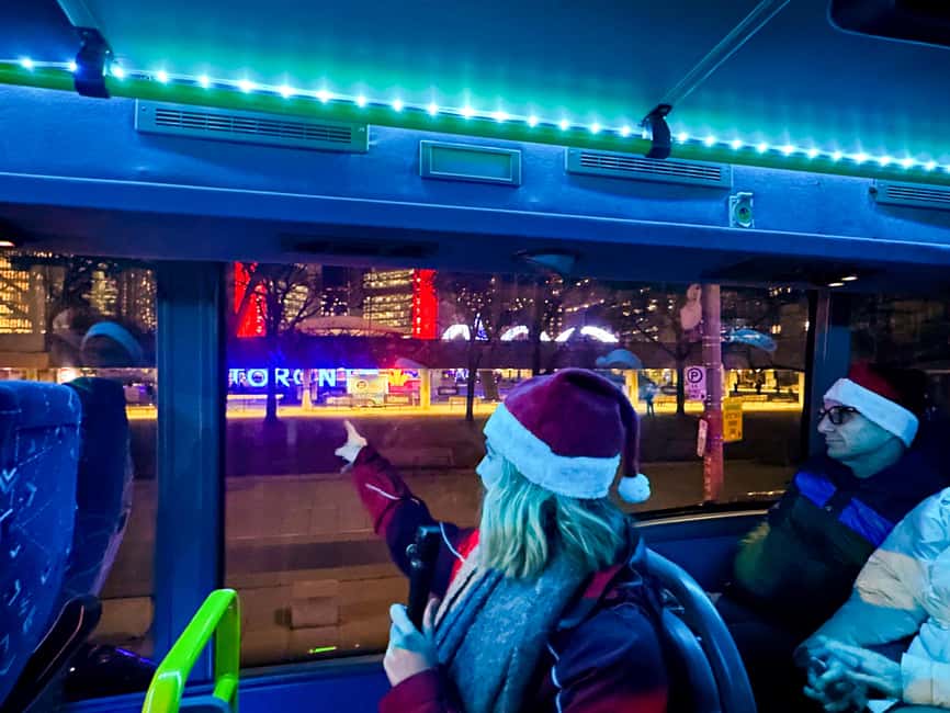 Toronto: Festive Lights Bus Tour - What the Toronto festive lights ride actually offers