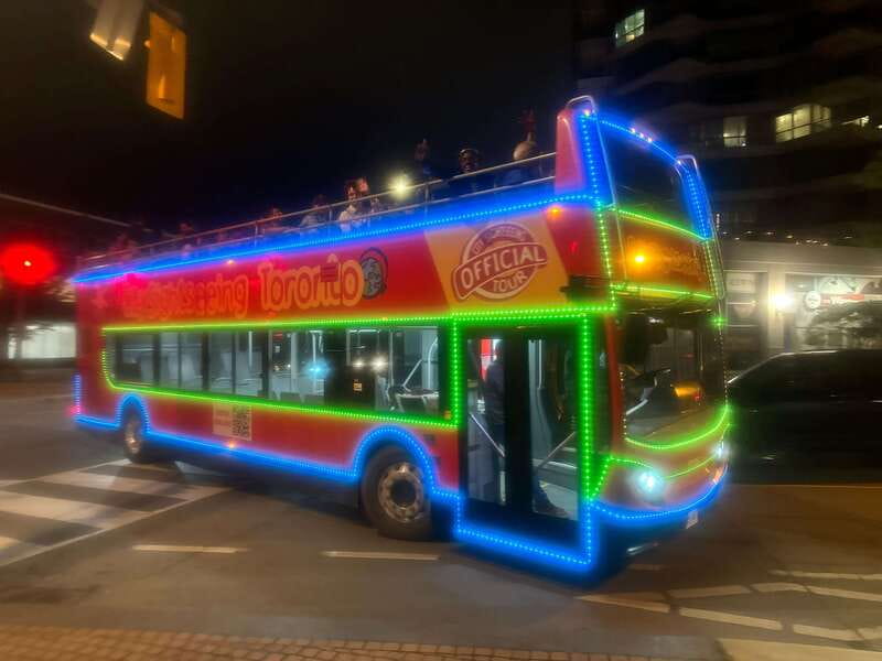Toronto: Night Sightseeing Tour on a Double-Decker Bus - Starting at Yonge-Dundas Square