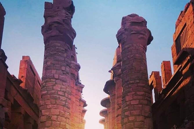 Tour In Luxor From Hurgharda By Bus - The Colossi of Memnon, a quick stop with big statues