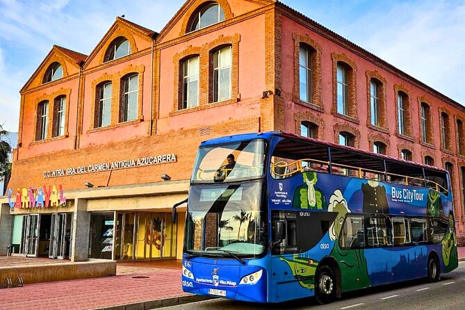 Tourist Bus Velez Malaga to Torre del Mar - La Caleta and the port market