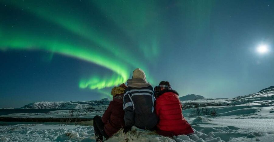 Tromso: Northern Lights Chase with Photo Package Included - Guides who keep the night moving