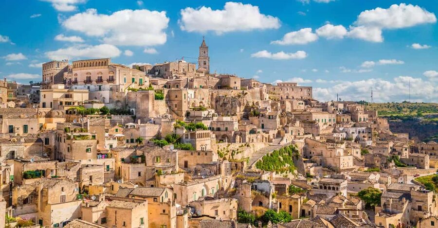 UNESCO Tour: Alberobello and Matera by private bus from Bari - Matera’s Sassi, caves, steps, and ravine views
