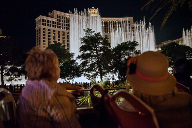 Viator Exclusive: 10:15PM Las Vegas Night Tour by Open-Top Bus - The Welcome to Fabulous Las Vegas Sign