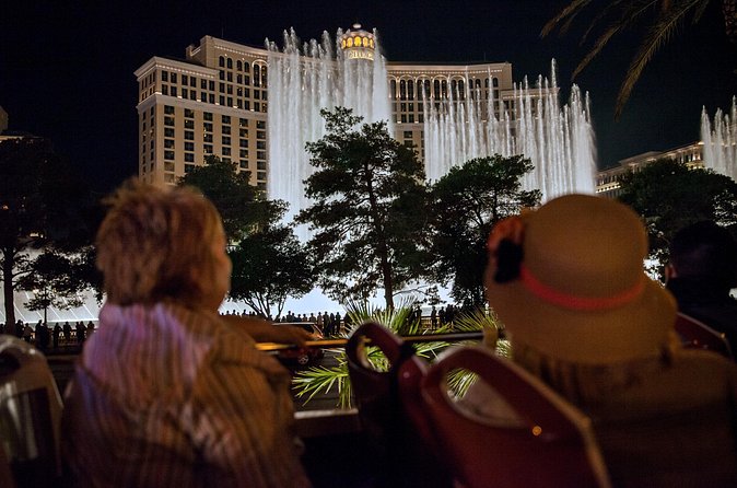 Viator Exclusive: 10:15PM Las Vegas Night Tour by Open-Top Bus - Audio quality is worth considering