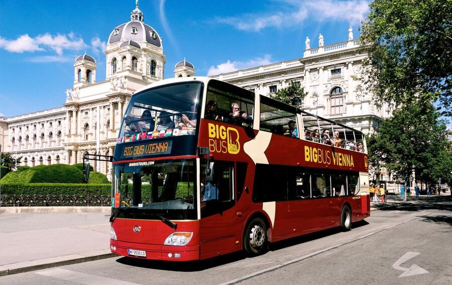 Vienna: Big Bus Hop-On, Hop-Off Tour by Open-Top Bus - The City Route: St. Stephen’s Cathedral to modern Danube