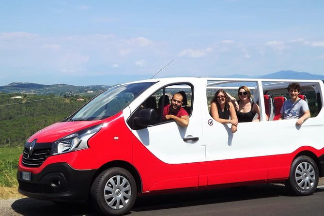 Villages of Chianti with lunch and tasting in Open Top Van - Why the open-top van works well for Chianti