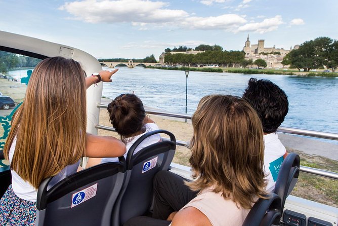 Visit Avignon and Villeneuve lez Avignon aboard a Double-Decker Bus - Crossing to Villeneuve and the Philippe le Bel Tower