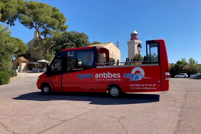 Visit of Antibes Juan-Les-Pins by convertible bus - Seeing Antibes without renting a car