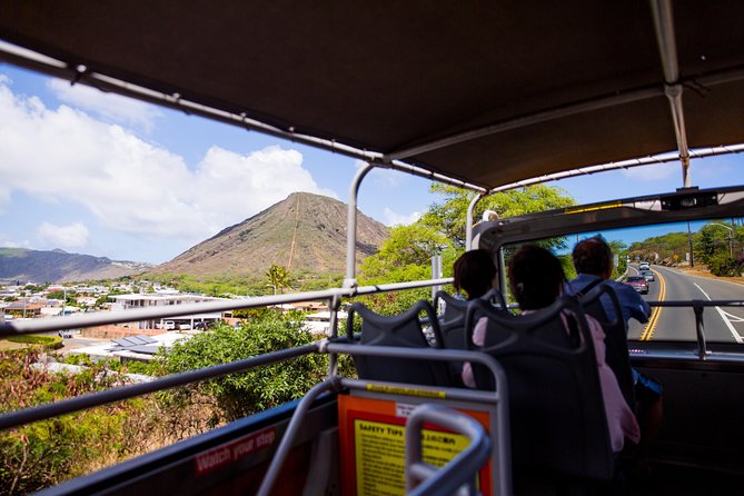 Waikiki Trolley Hop-On Hop-Off Tour of Honolulu - Green Line: Diamond Head and the KCC Farmers’ Market