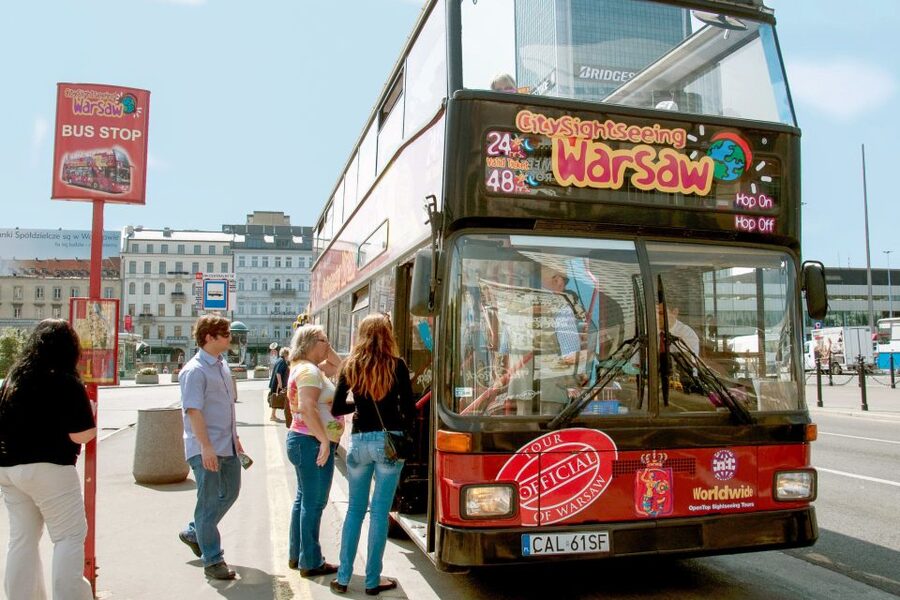 Warsaw: City Sightseeing Hop-On Hop-Off Bus Tour - Key points to know before you board