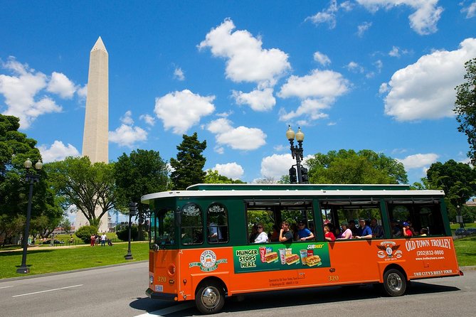 Washington DC Hop-On Hop-off Trolley Tour with 15 Stops - Live narration, language choices, and guide quality