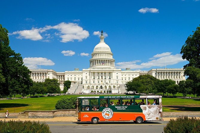 Washington DC Hop-On Hop-off Trolley Tour with 15 Stops - Stops 3 to 6: Air and Space, The Wharf, and the central Mall