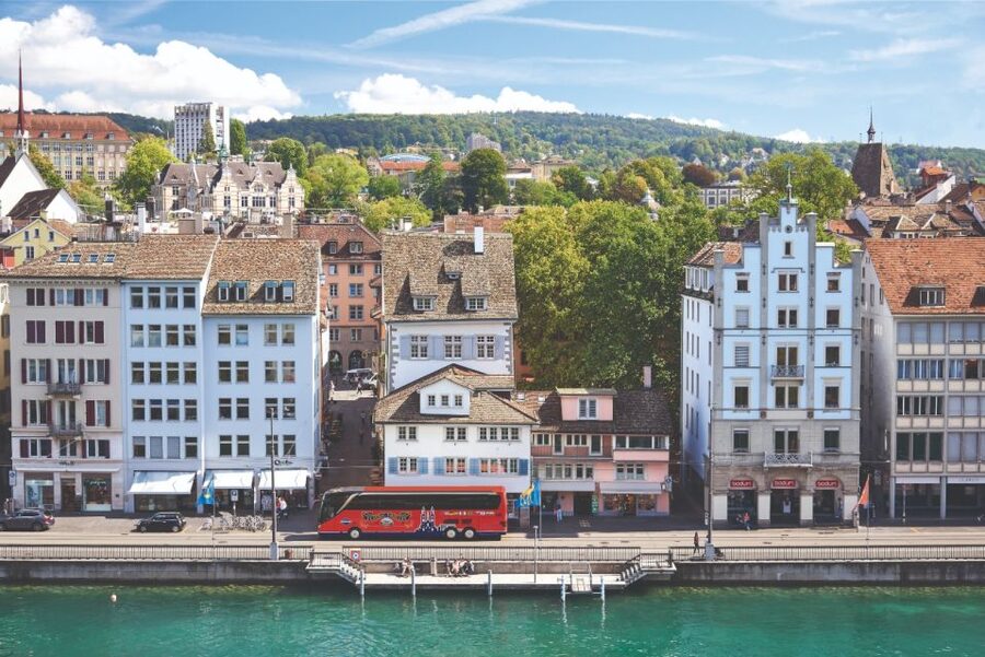 Zurich: City Bus Tour with Audio Guide and Lake Cruise - The university quarter, Zürichberg, and the museum district