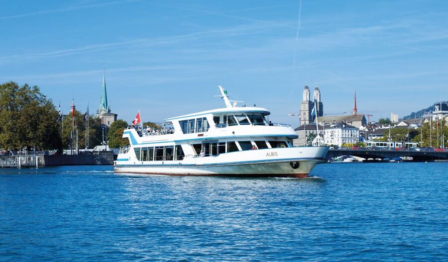 Zurich: City Bus Tour with Audio Guide and Lake Cruise - Cruising Lake Zurich past villas and villages